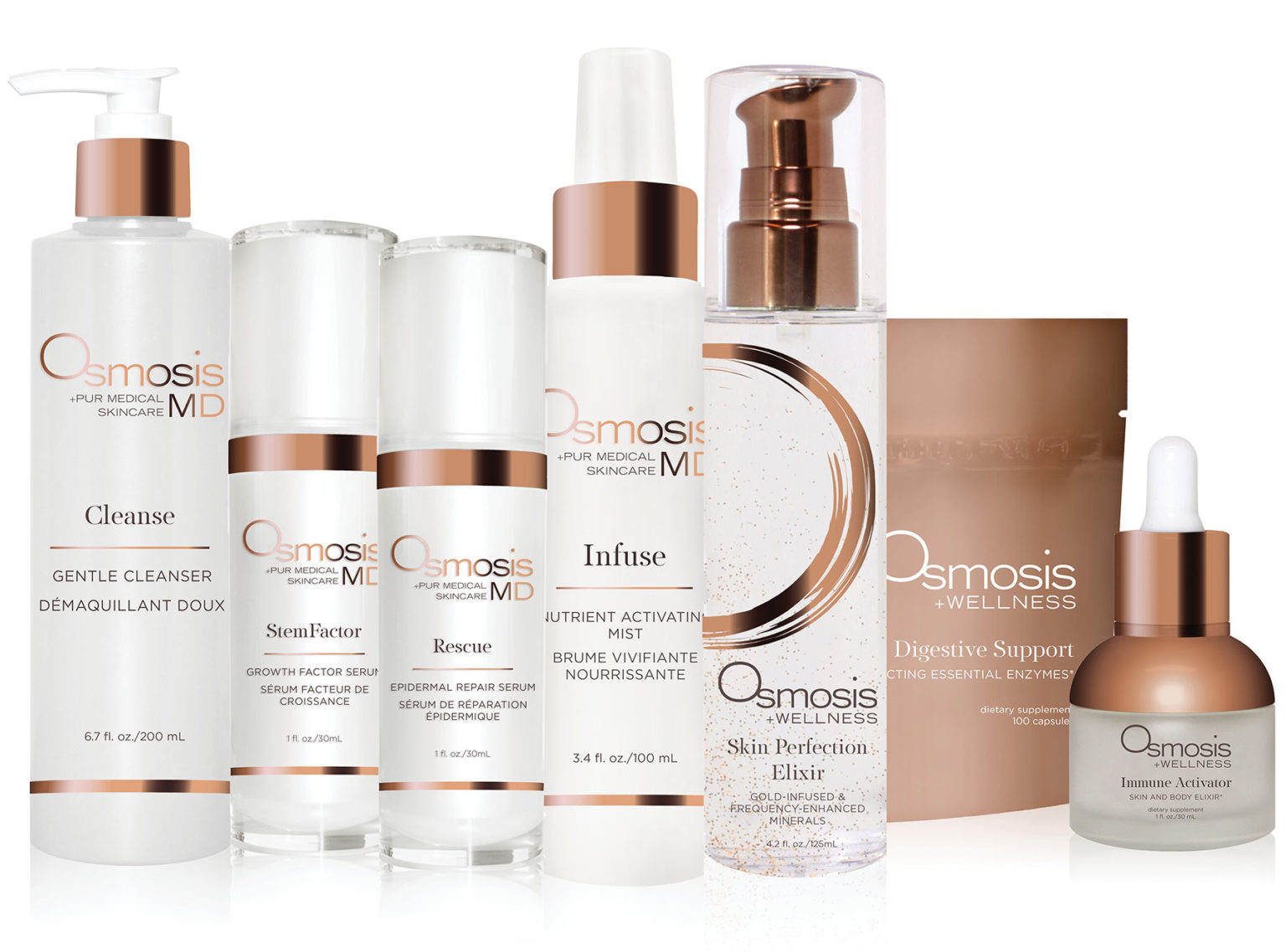 Osmosis Skincare Products Peaches